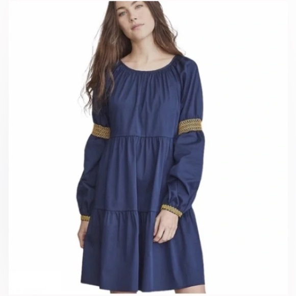 Elizabeth and James Tiered Boho Peasant Mini Dress - Picture 12 of 15